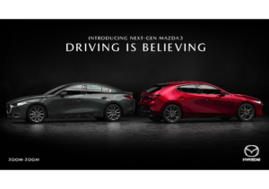 2019 Mazda Mazda3 Prelaunch AUS