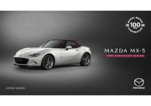 2020 Mazda 100th Anniversary MX5 Roadster Flyer AUS