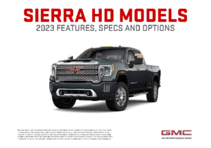 2023 GMC Sierra Heavy Duty Features & Options Guide