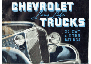 1936 Chevrolet Trucks AUS