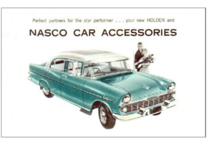 1962 Holden NASCO Accessories AUS
