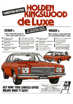 1975 Holden HJ Kingswood deLuxe AUS