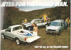 1985 Holden Rodeo Utilities AUS