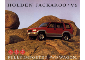 1995 Holden Jackaroo V6 Australia