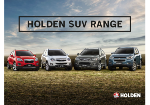 2014 Holden SUV Range AUS