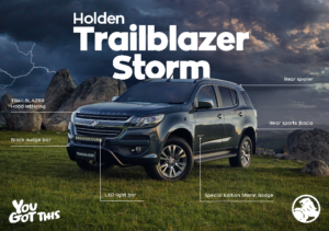 2019 Holden Trailblazer Storm AUS