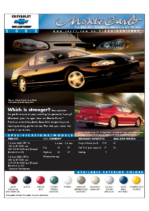 2002 Chevrolet Monte Carlo Spec Sheet