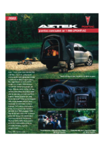 2003 Pontiac Aztek Spec Sheet