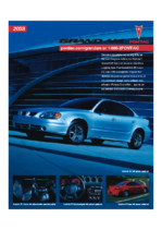 2003 Pontiac Grand Am Spec Sheet