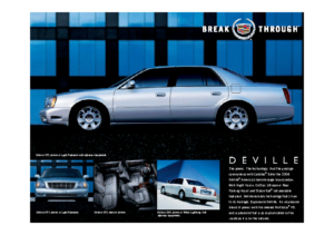 2004 Cadillac DeVille Spec Sheet