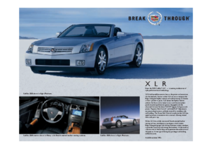 2004 Cadillac XLR Spec Sheet