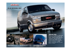 2004 GMC Safari Spec Sheet