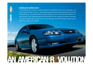 2005 Chevrolet Impala Spec Sheet