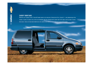 2005 Chevrolet Venture Spec Sheet
