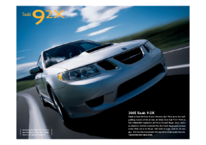 2005 Saab 9-2X Spec Sheet