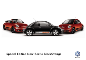 2010 VW Beetle BlackOrange Edition AUS