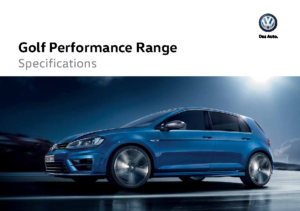 2016 VW Golf Performance Specs AUS