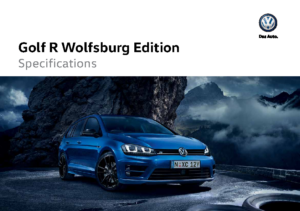 2016 VW Golf R Wolfburg Specs AUS
