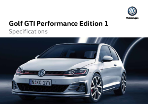 2017 VW Golf GTI Performance Edition Specs AUS
