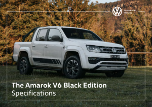 2022 VW Amarok V6 Black Edition AUS