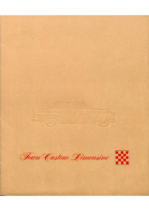 1963 Checker Town Custom Limousine