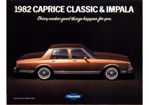 1982 Chevrolet Caprice Classic & Impala CN