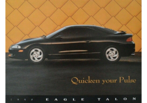 1995 Eagle Talon Dealer Sheet CN