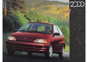 2000 Pontiac Firefly Brochure CN