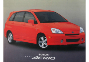 2002 Suzuki Aerio Sales Sheet CN