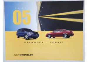2005 Chevrolet Uplander and Cobalt Preview CN FR