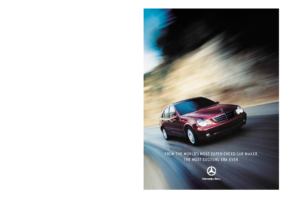 2000 Mercedes-Benz Passenger Car Range AUS