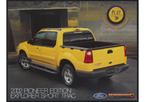 2002 Ford Explorer Sport Trac Pioneer Edition