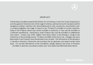 2003 Mercedes-Benz CLK-Class Accessories AUS