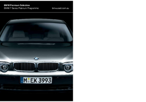 2004 BMW Premium Selection 7 Series Used AUS