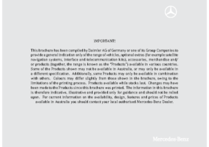 2006 Mercedes-Benz GL-Class Accessories AUS