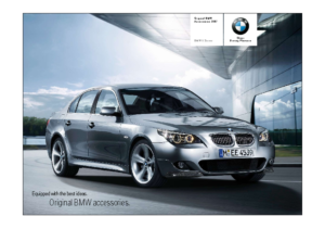 2007 BMW 5 Series Accessories AUS