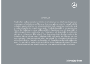 2008 Mercedes-Benz CLS-Class Accessories AUS