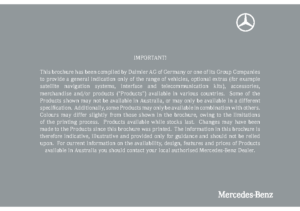 2008 Mercedes-Benz Designo AUS