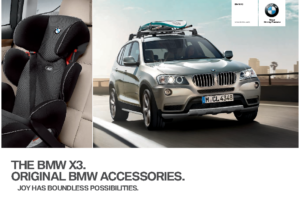 2010 BMW X3 Accessories AUS