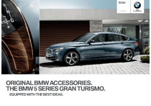 2011 BMW 5 Series GT Accessories AUS