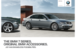 2011 BMW 7 Series Accessories AUS