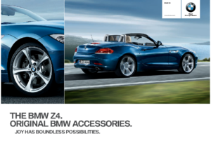 2011 BMW Z4 V1 Accessories AUS