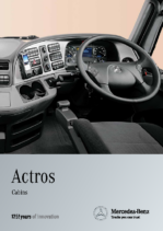 2011 Mercedes-Benz Actros Cabin AUS