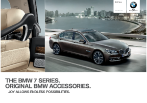 2012 BMW 7 Series Sedan Accessories AUS
