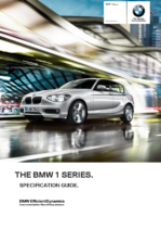 2013 BMW 1 Series Spec Guide AUS