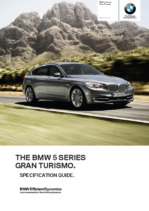 2013 BMW 5 Series GT Spec Guide AUS