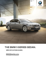 2013 BMW 5 Series Sedan Spec Guide AUS