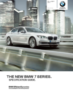 2013 BMW 7 Series Sedan Spec Guide AUS