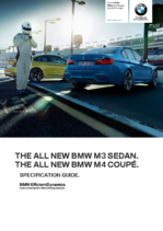 2014 BMW M3 Sedan Spec Guide AUS