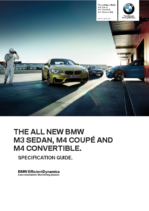 2015 BMW M3 Sedan Spec Guide AUS